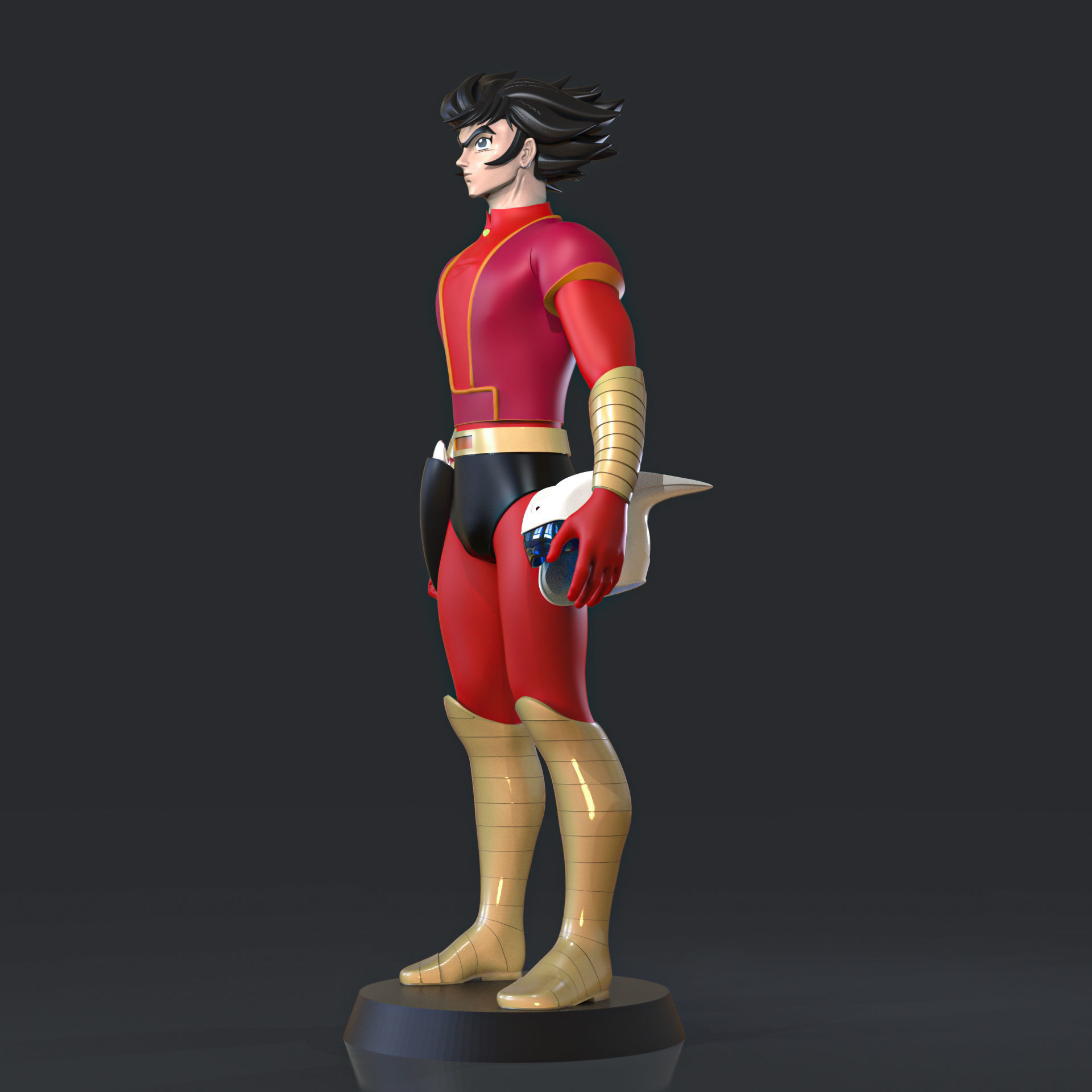 Koji Kabuto  Mazinger Z 3D print model_2