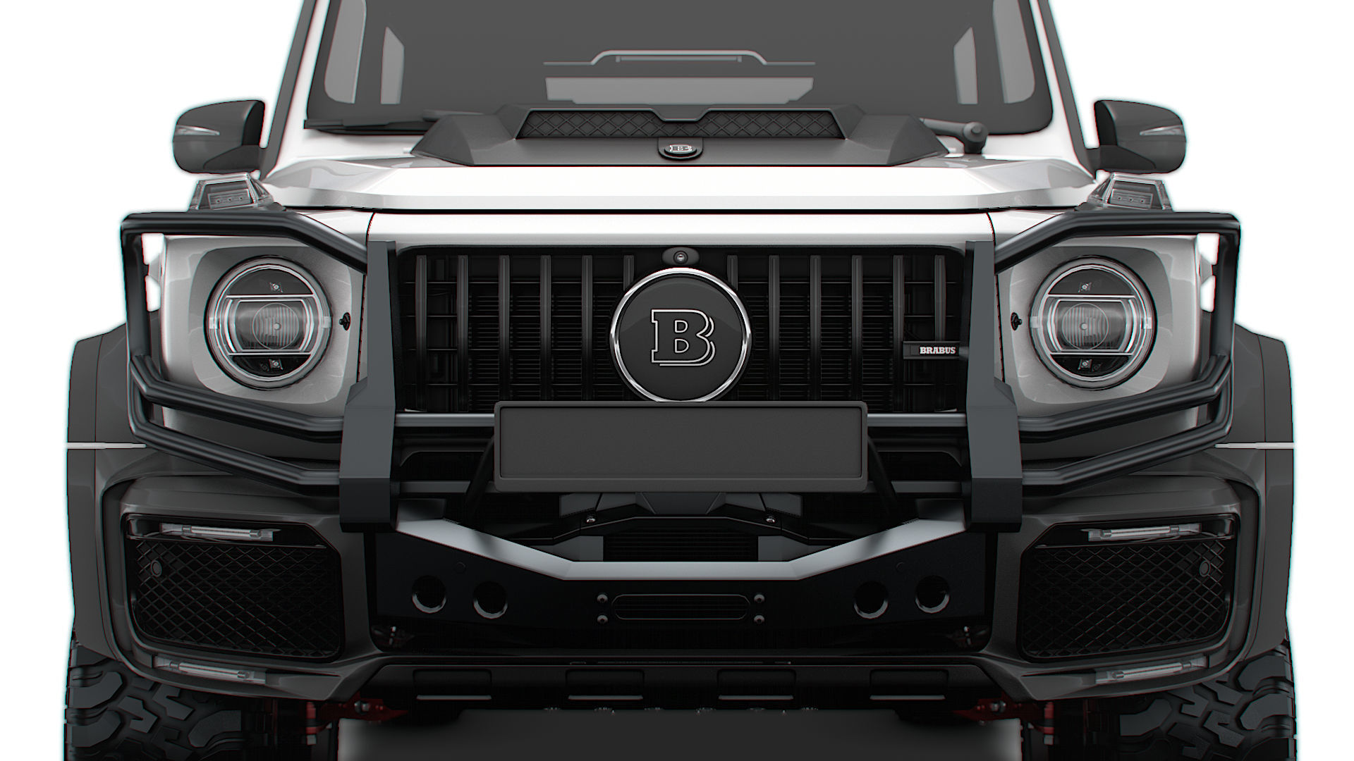 Brabus XLP 800 6x6 Adventure 2023 3D model_7