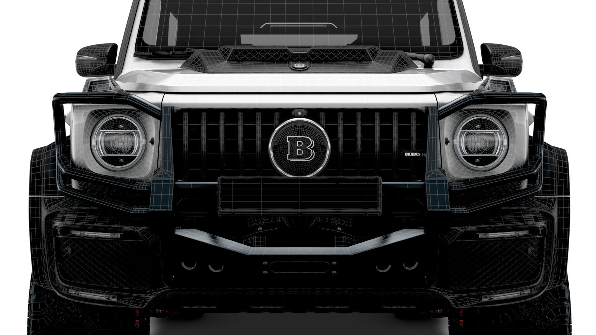 Brabus XLP 800 6x6 Adventure 2023 3D model_21