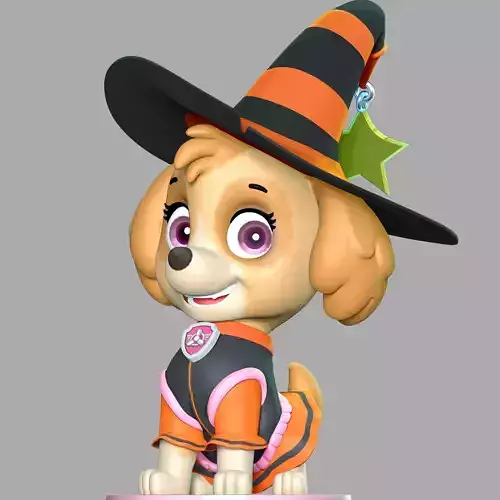 Skye Halloween - Paw Patrol 3D print model
