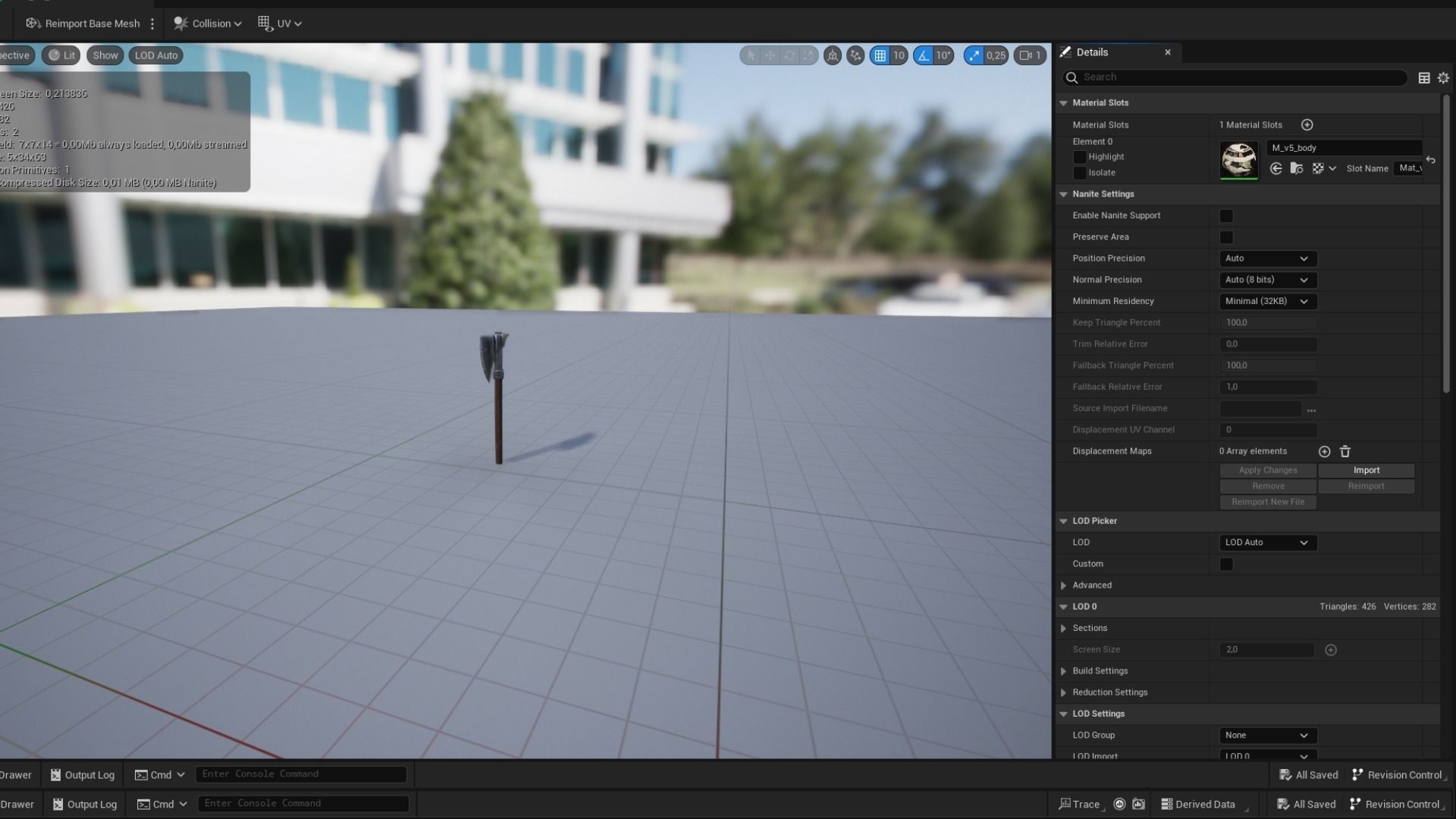 Viking 5 woman Berserker A pose Low-poly character Low-poly 3D model_17