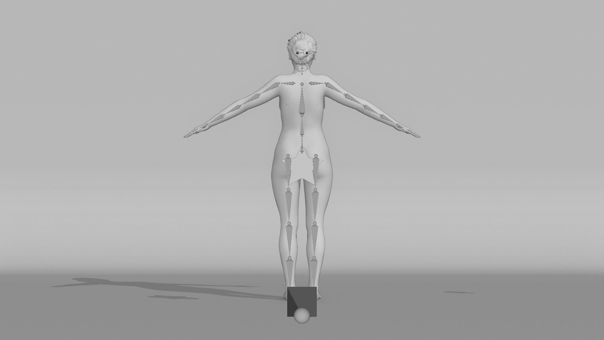 Realistic Female Character - Daneilla 3D model_13