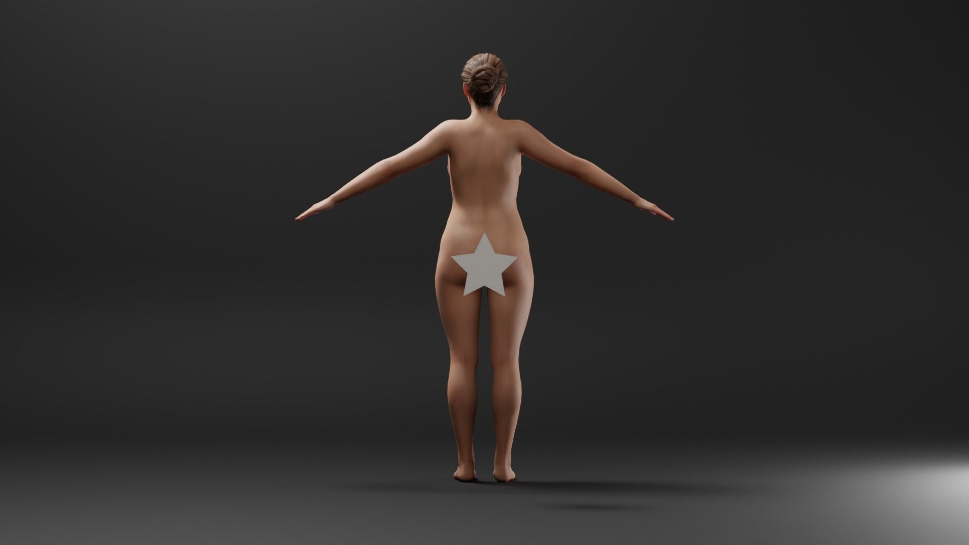 Realistic Female Character - Daneilla 3D model_3