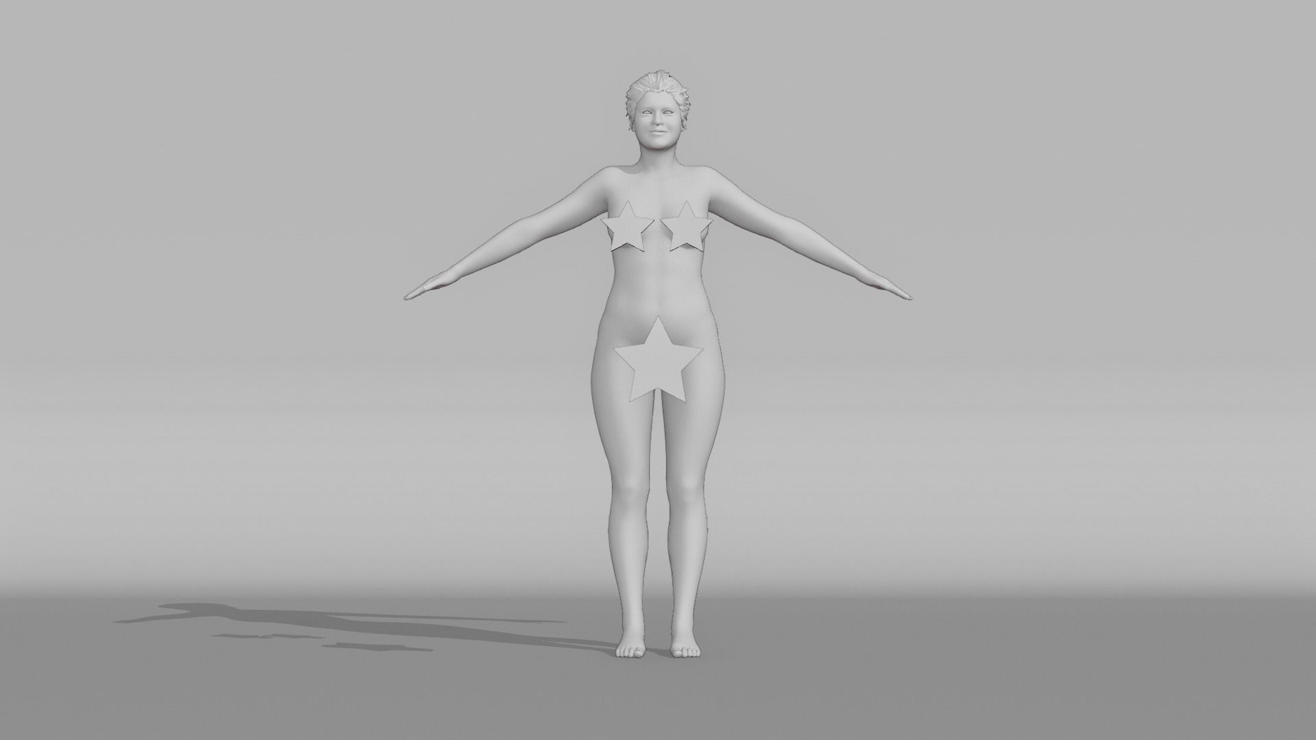 Realistic Female Character - Daneilla 3D model_6