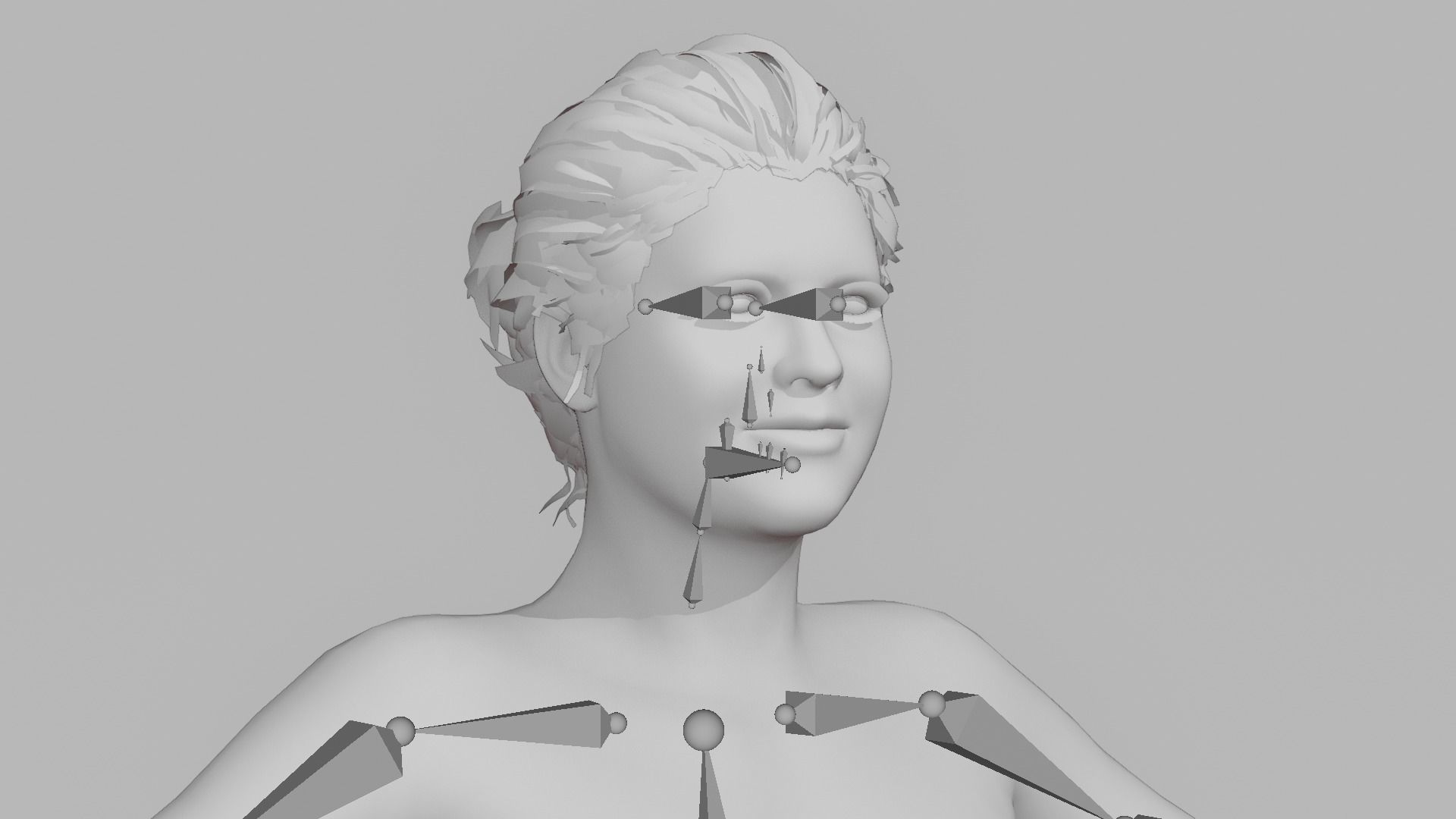Realistic Female Character - Daneilla 3D model_10