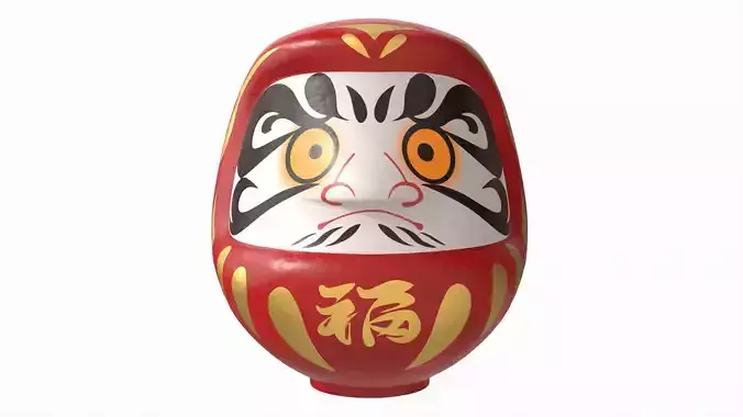 Japanese Daruma Doll Large