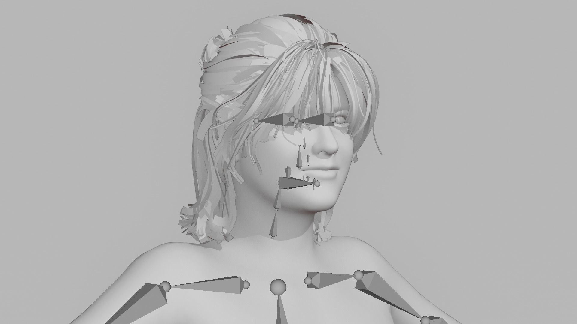 Realistic Female Character - leigh 3D model_10