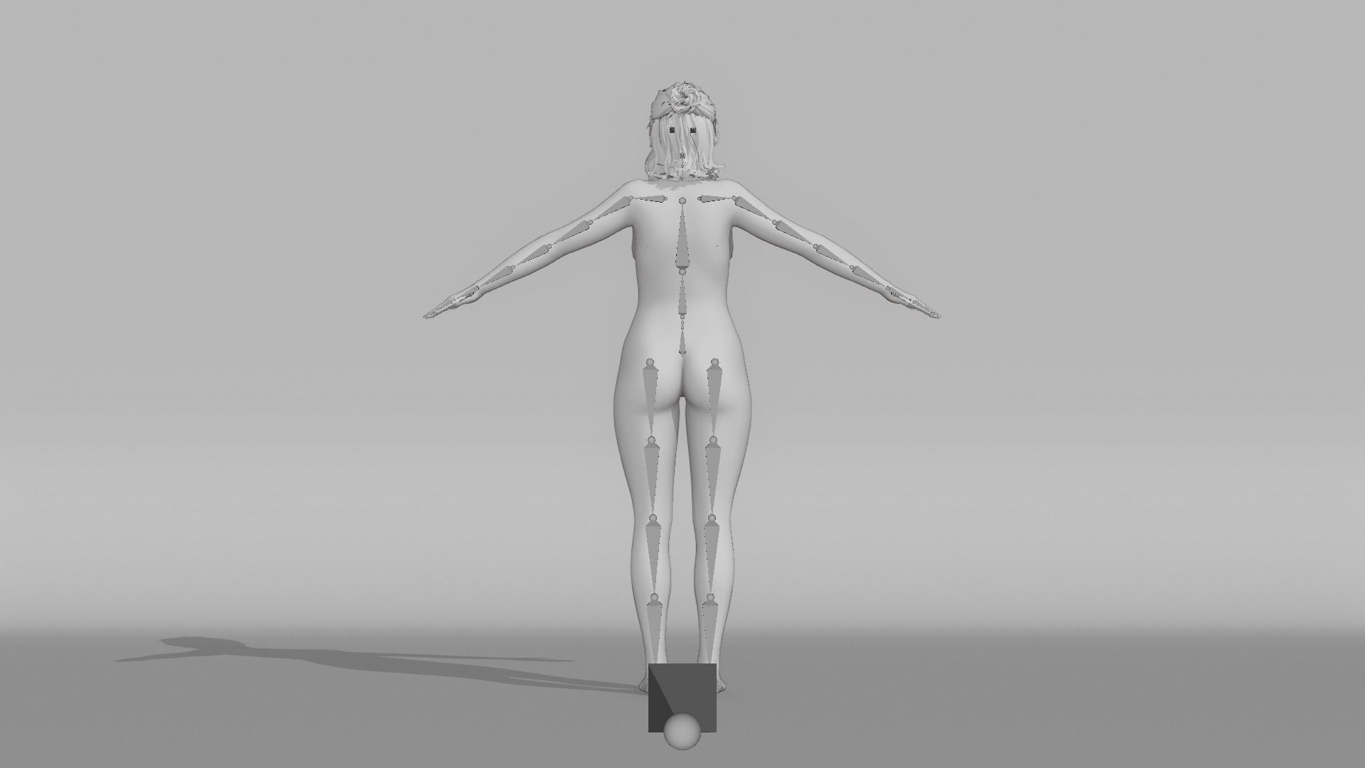 Realistic Female Character - leigh 3D model_13