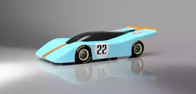 Porsche 917K RC Car Shell - Precision 3D Model