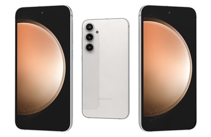 Samsung Galaxy S23 FE Cream 3D model