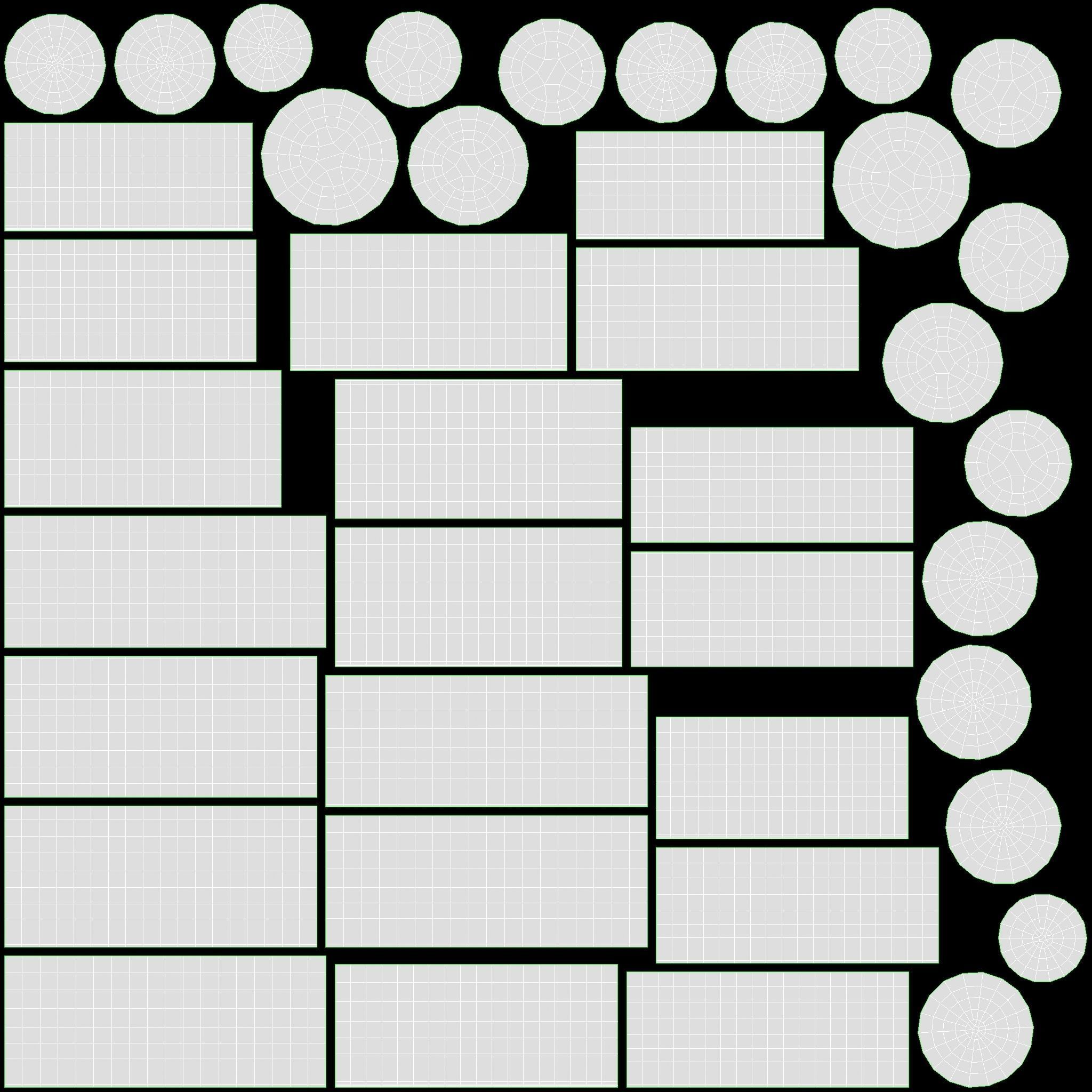 Single axle car trailer with jockey wheel 3D model_21