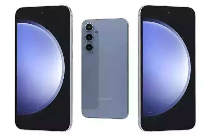 Samsung Galaxy S23 FE Indigo 3D model