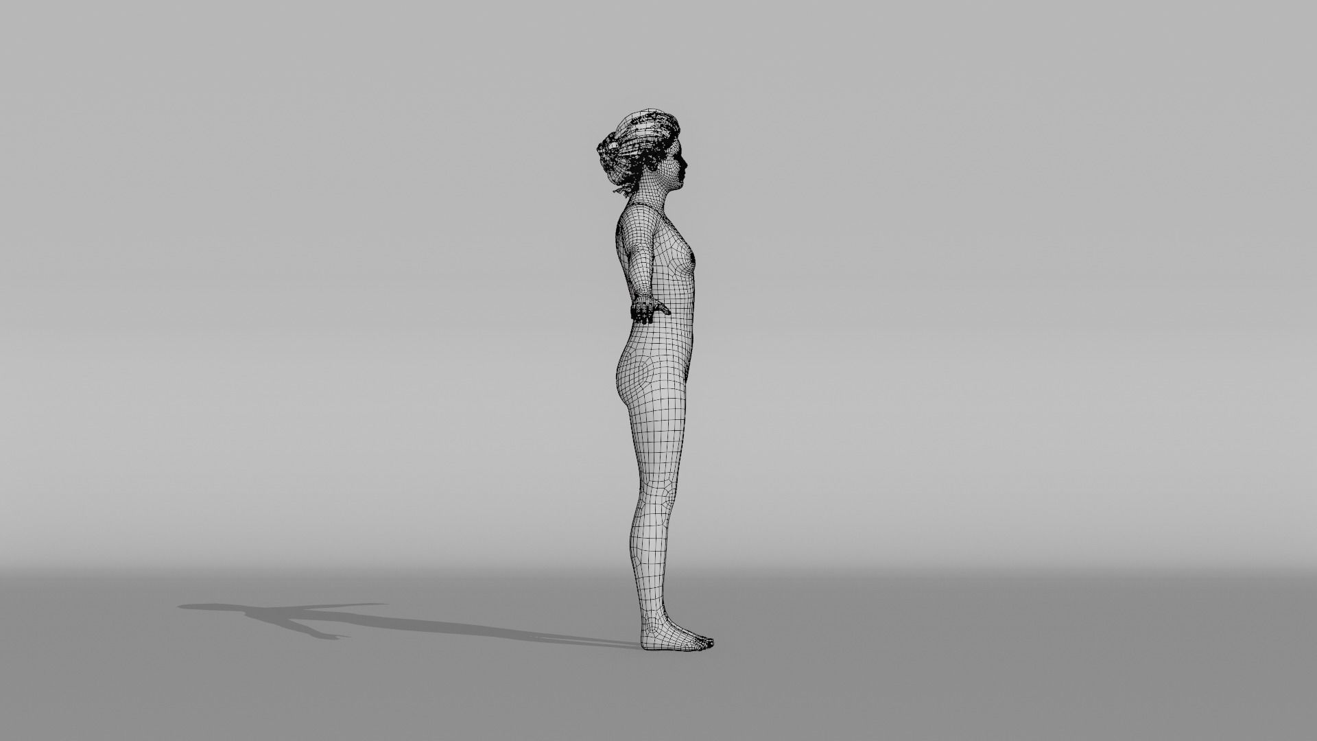 Realistic Female Character - Nicole-Lee 3D model_17