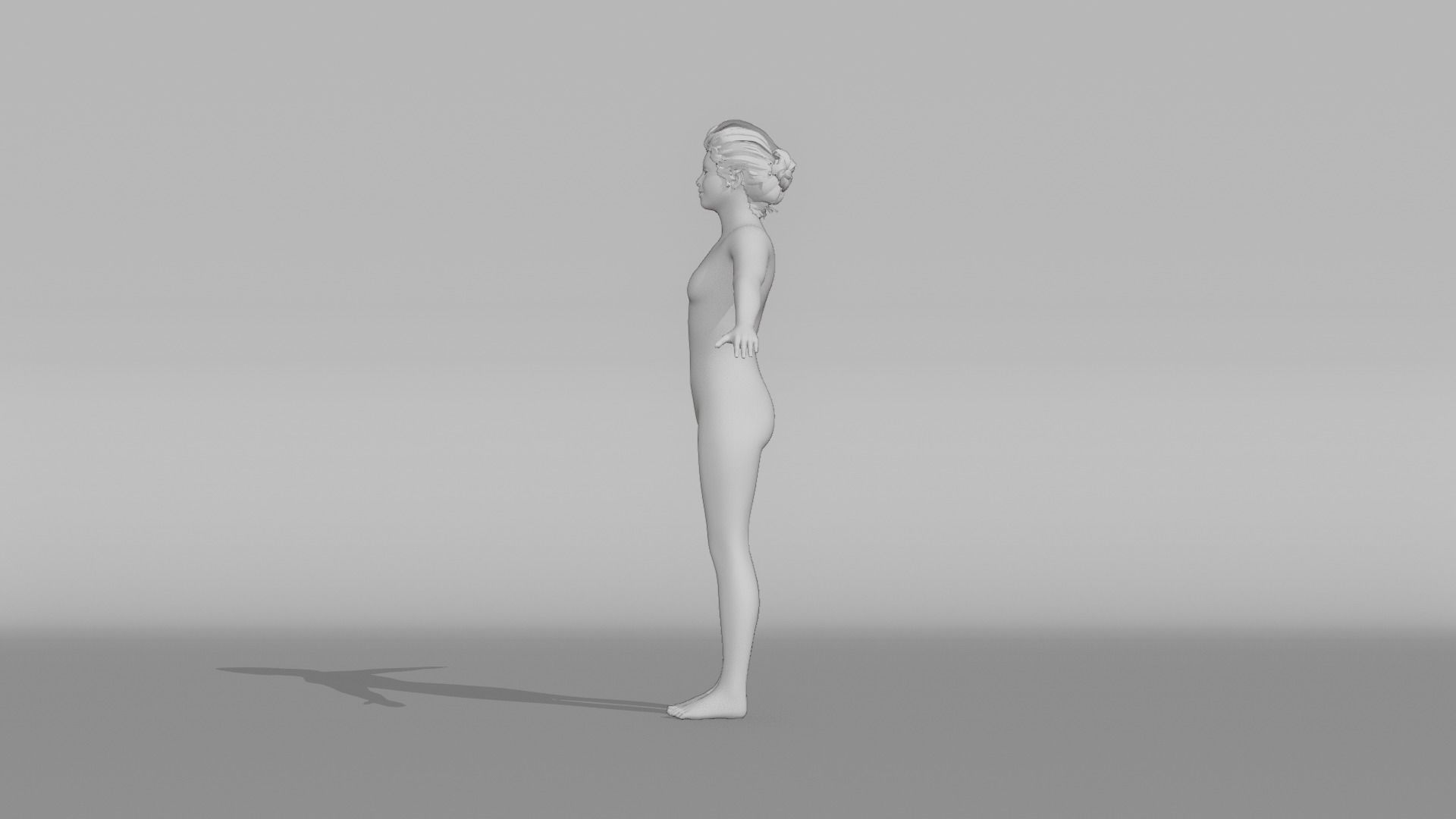 Realistic Female Character - Nicole-Lee 3D model_9