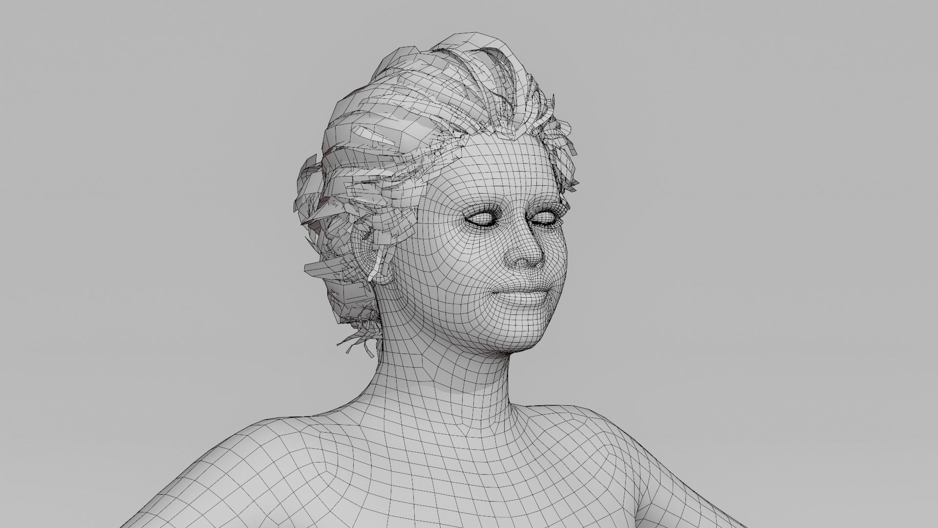 Realistic Female Character - Nicole-Lee 3D model_15