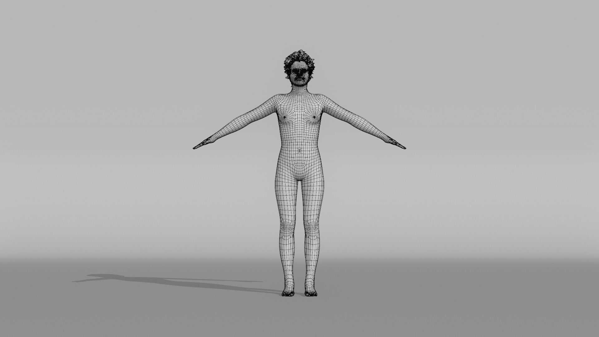 Realistic Female Character - Nicole-Lee 3D model_16