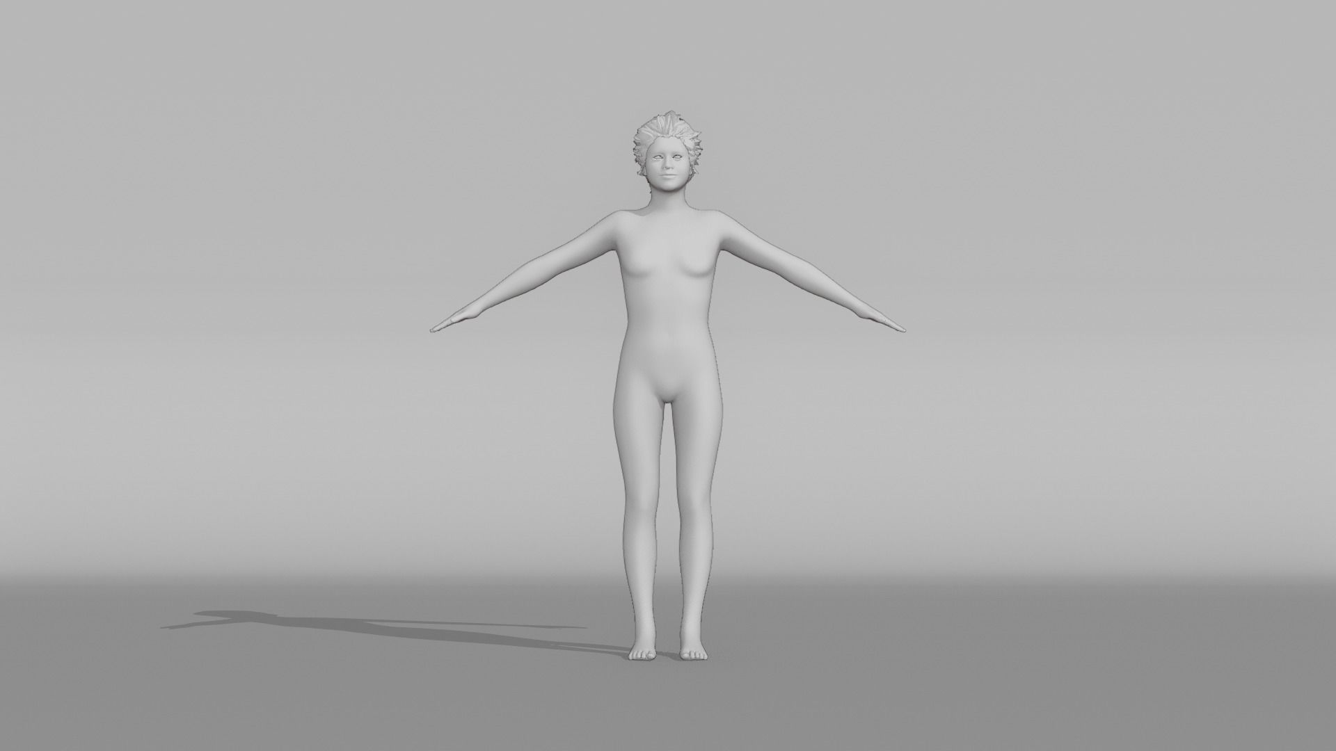 Realistic Female Character - Nicole-Lee 3D model_6