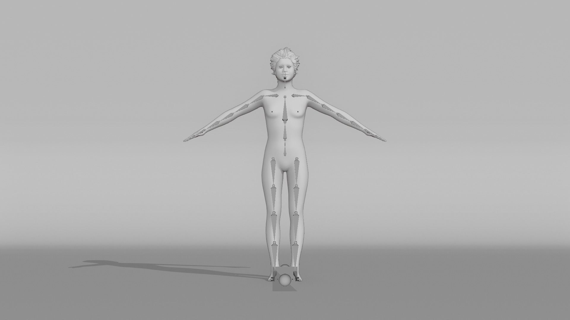 Realistic Female Character - Nicole-Lee 3D model_11