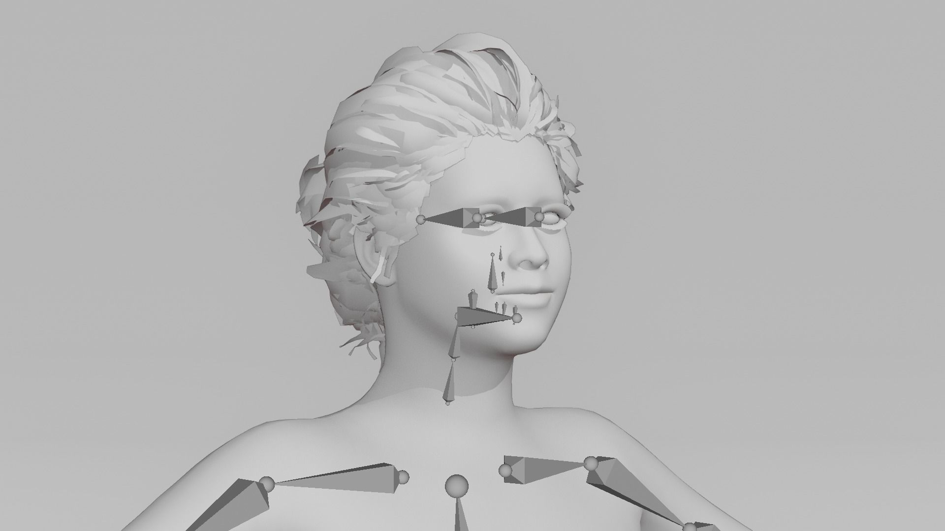 Realistic Female Character - Nicole-Lee 3D model_10