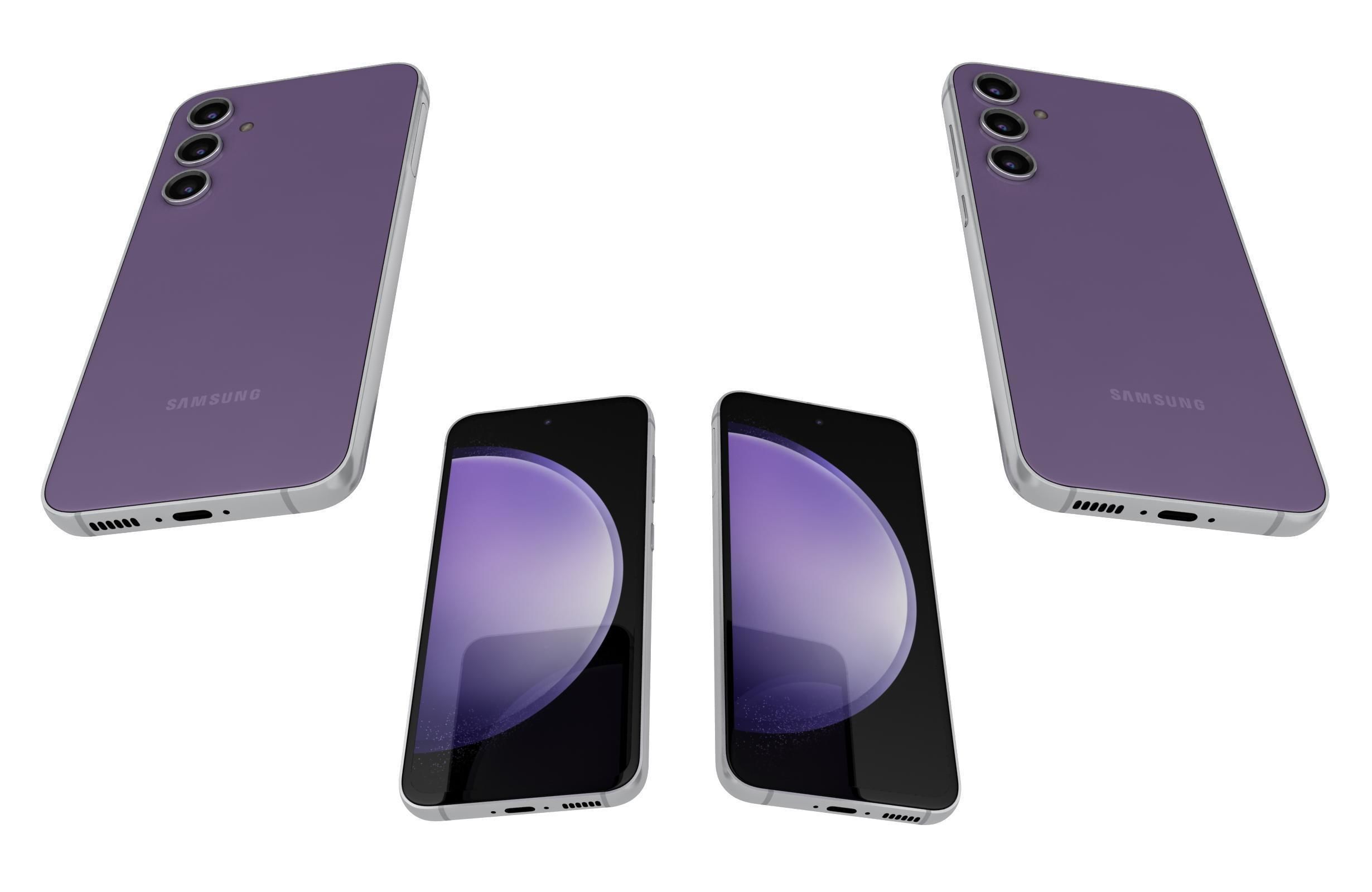 Samsung Galaxy S23 FE All Colors 3D model_54