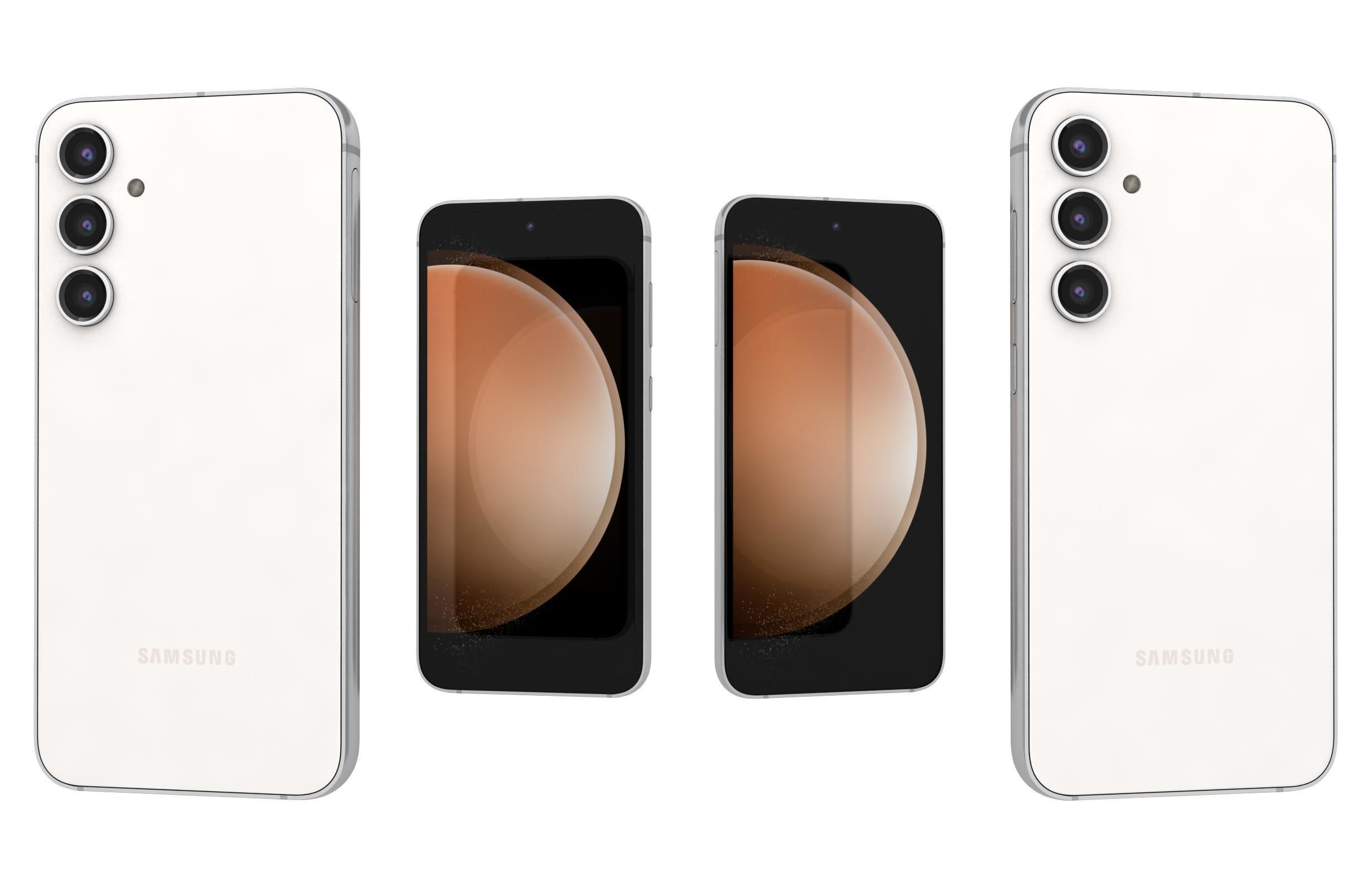 Samsung Galaxy S23 FE All Colors 3D model_4