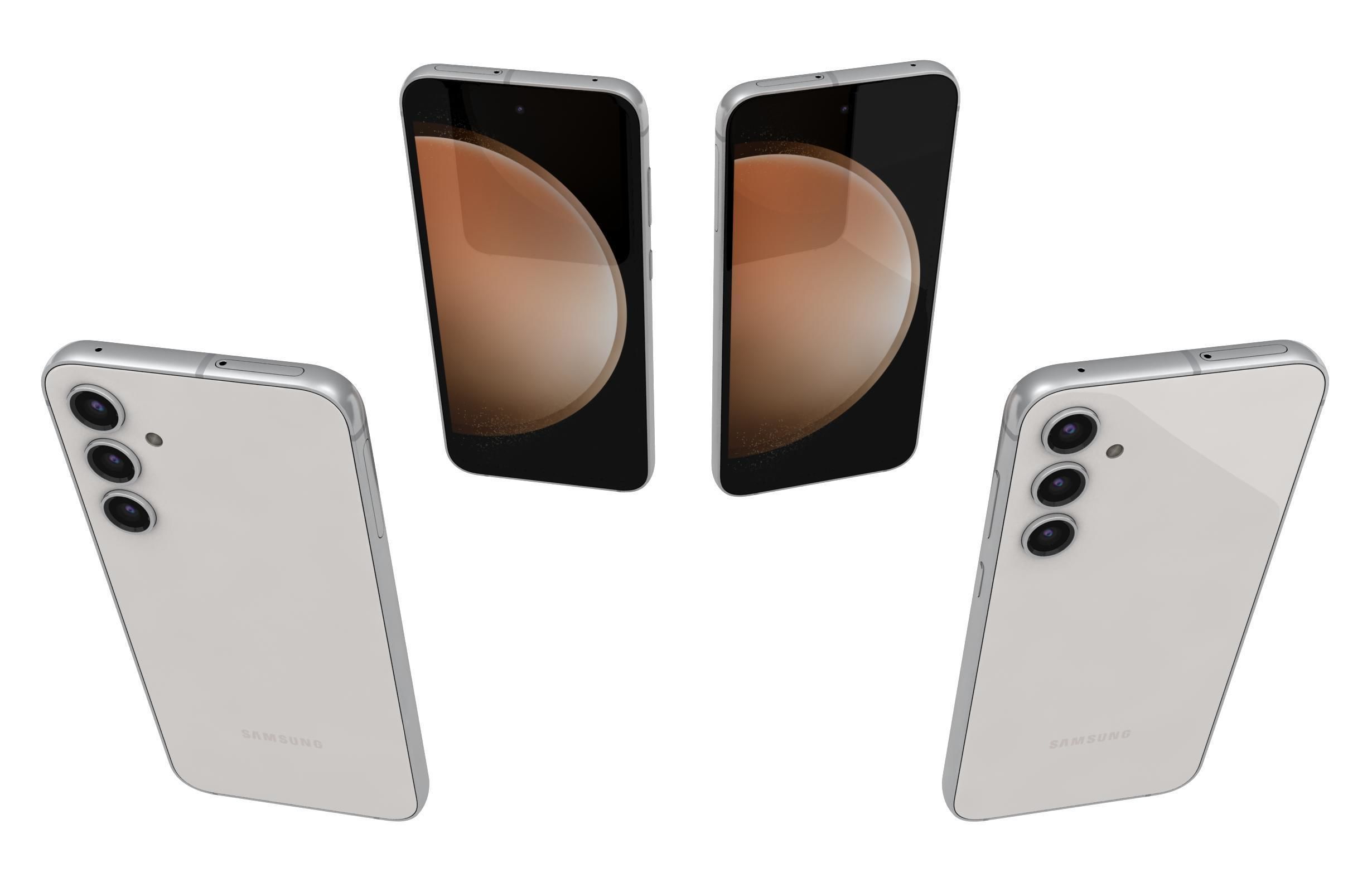 Samsung Galaxy S23 FE All Colors 3D model_5