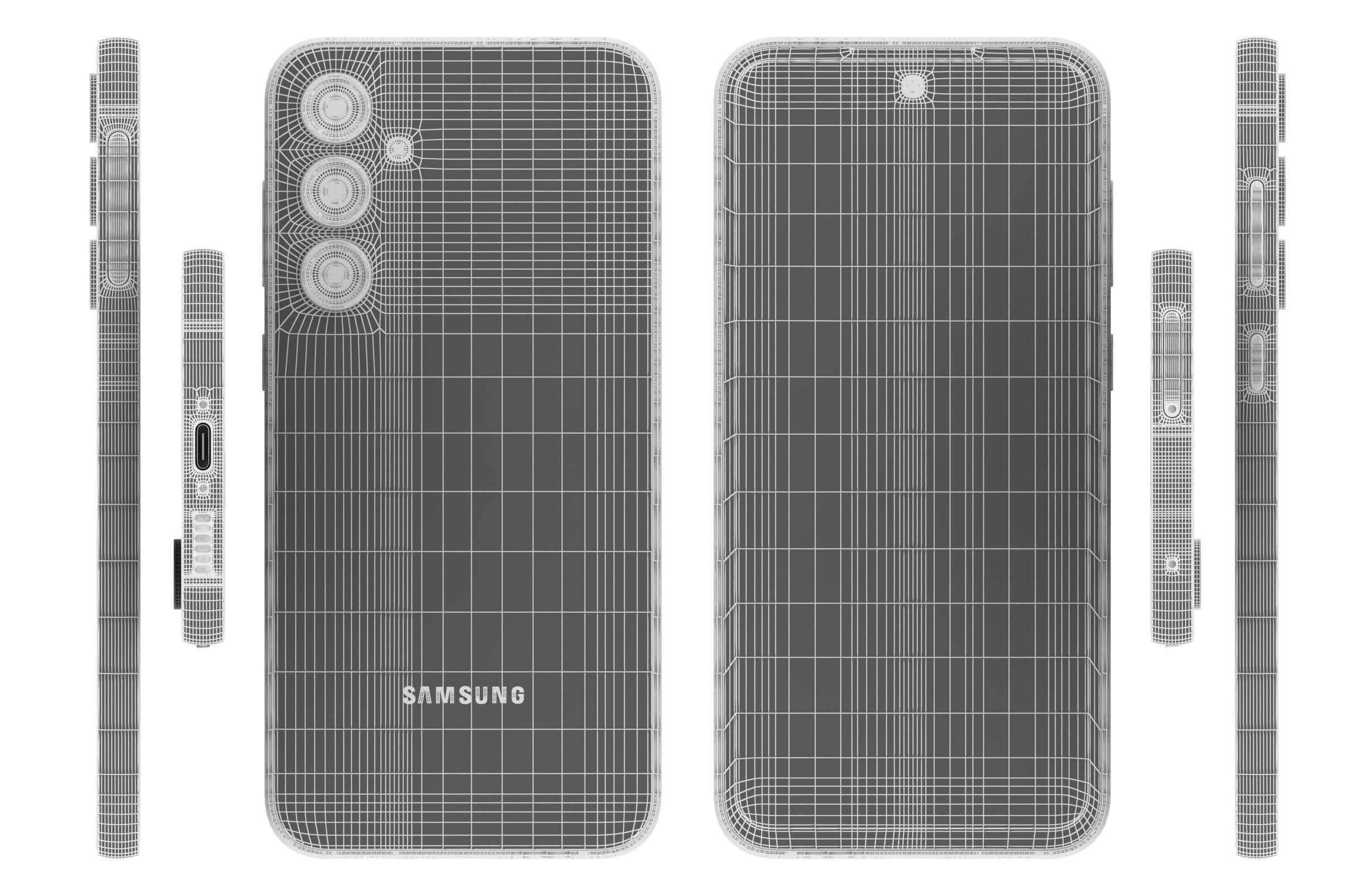 Samsung Galaxy S23 FE All Colors 3D model_74