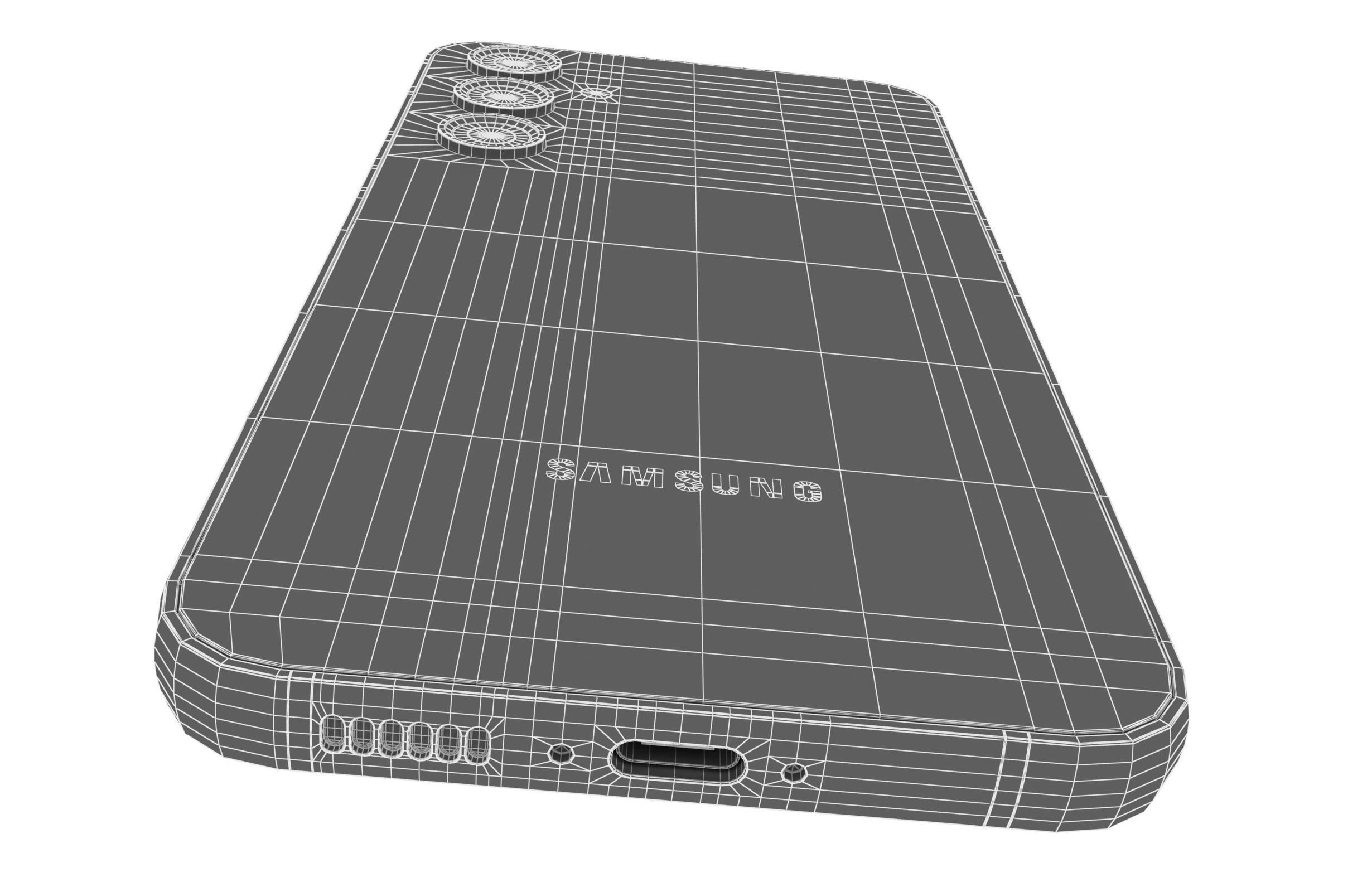 Samsung Galaxy S23 FE All Colors 3D model_78