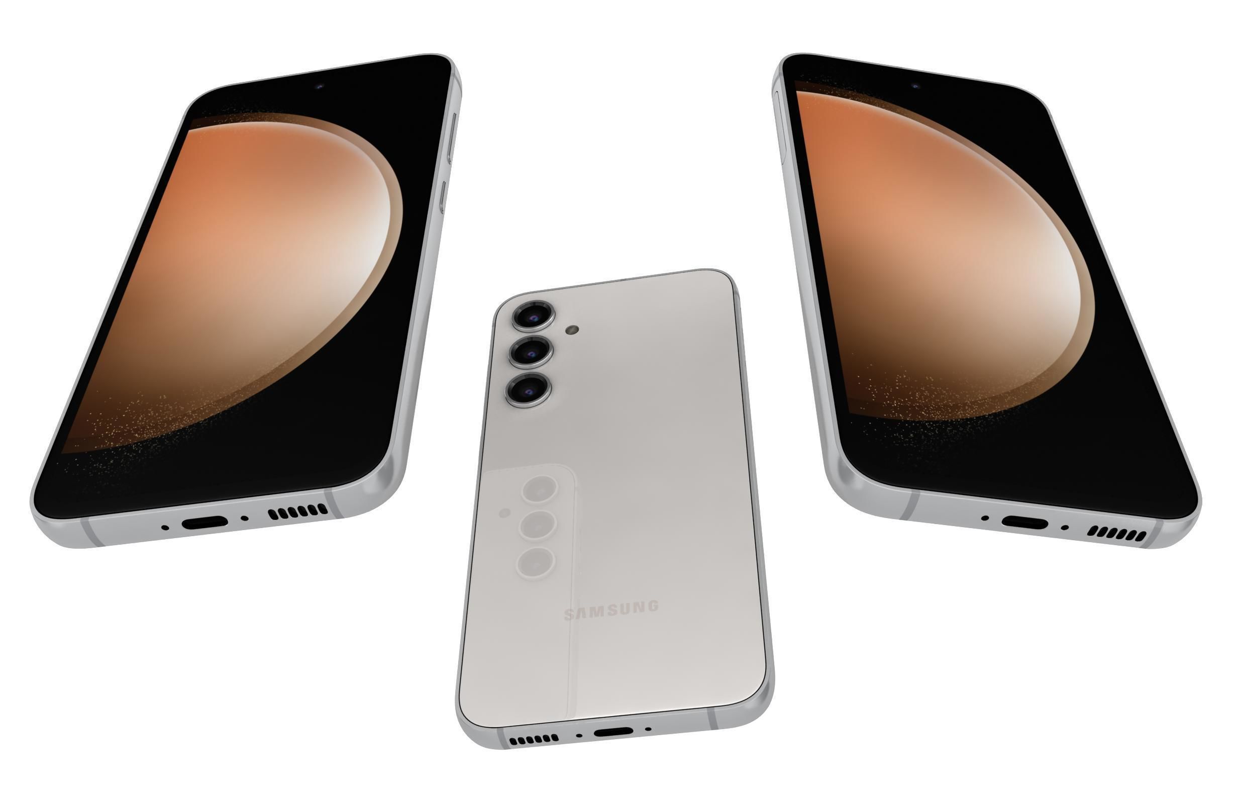 Samsung Galaxy S23 FE All Colors 3D model_3