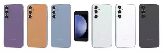 Samsung Galaxy S23 FE All Colors