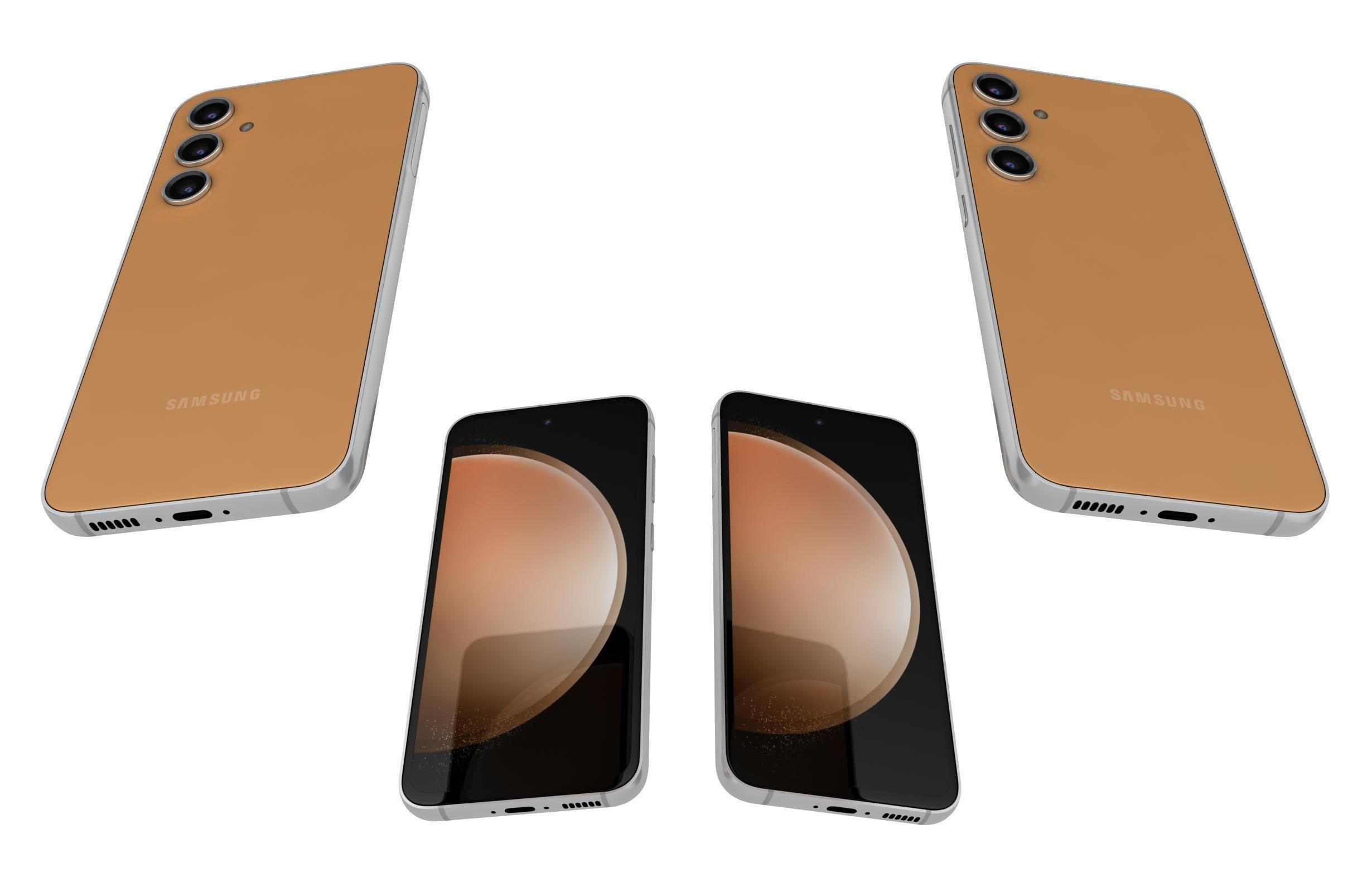 Samsung Galaxy S23 FE All Colors 3D model_66