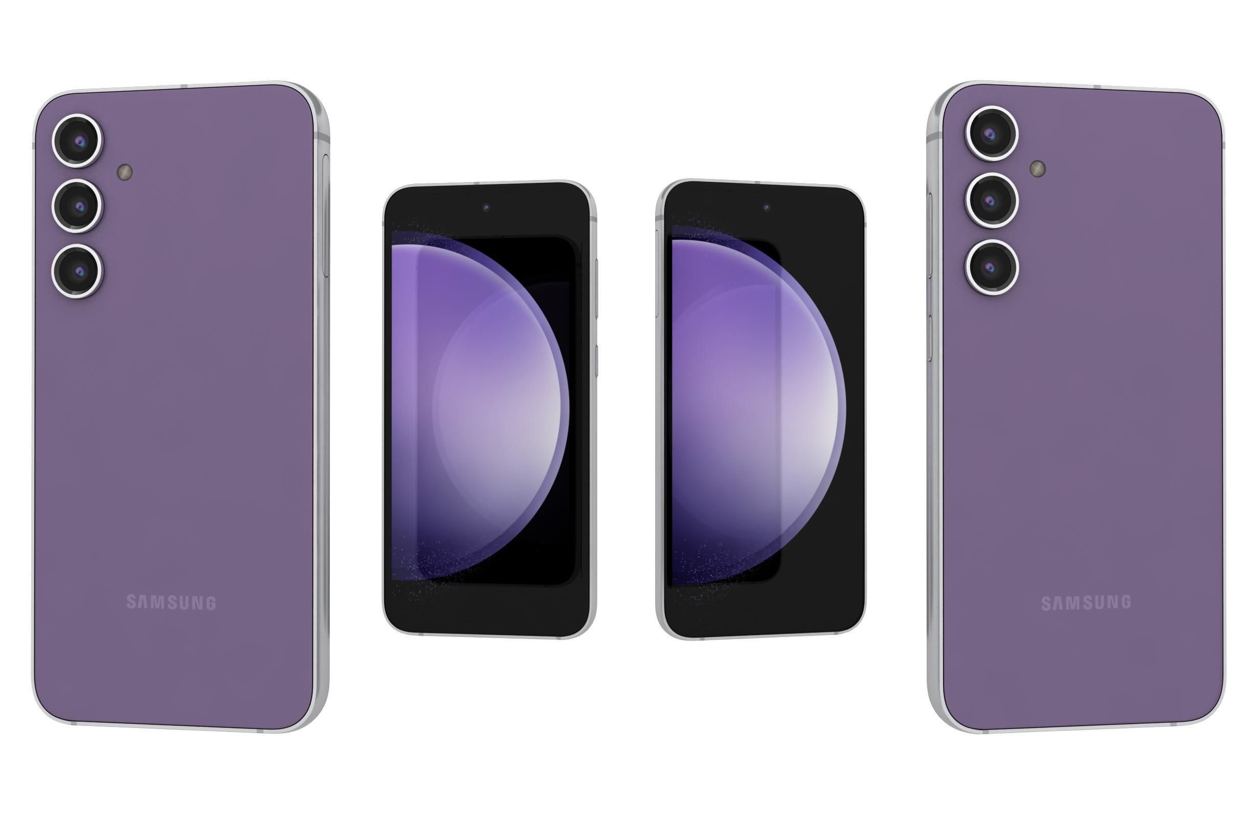 Samsung Galaxy S23 FE All Colors 3D model_52