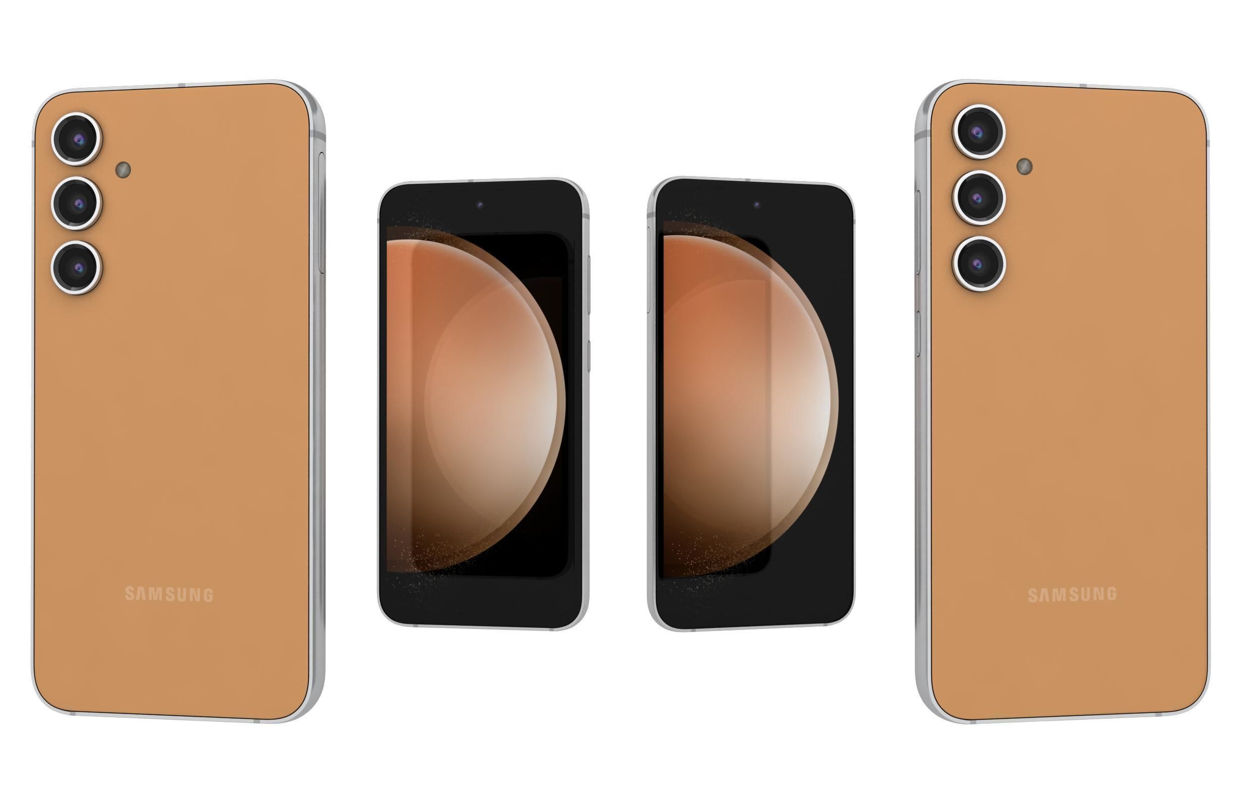 Samsung Galaxy S23 FE All Colors 3D model_64