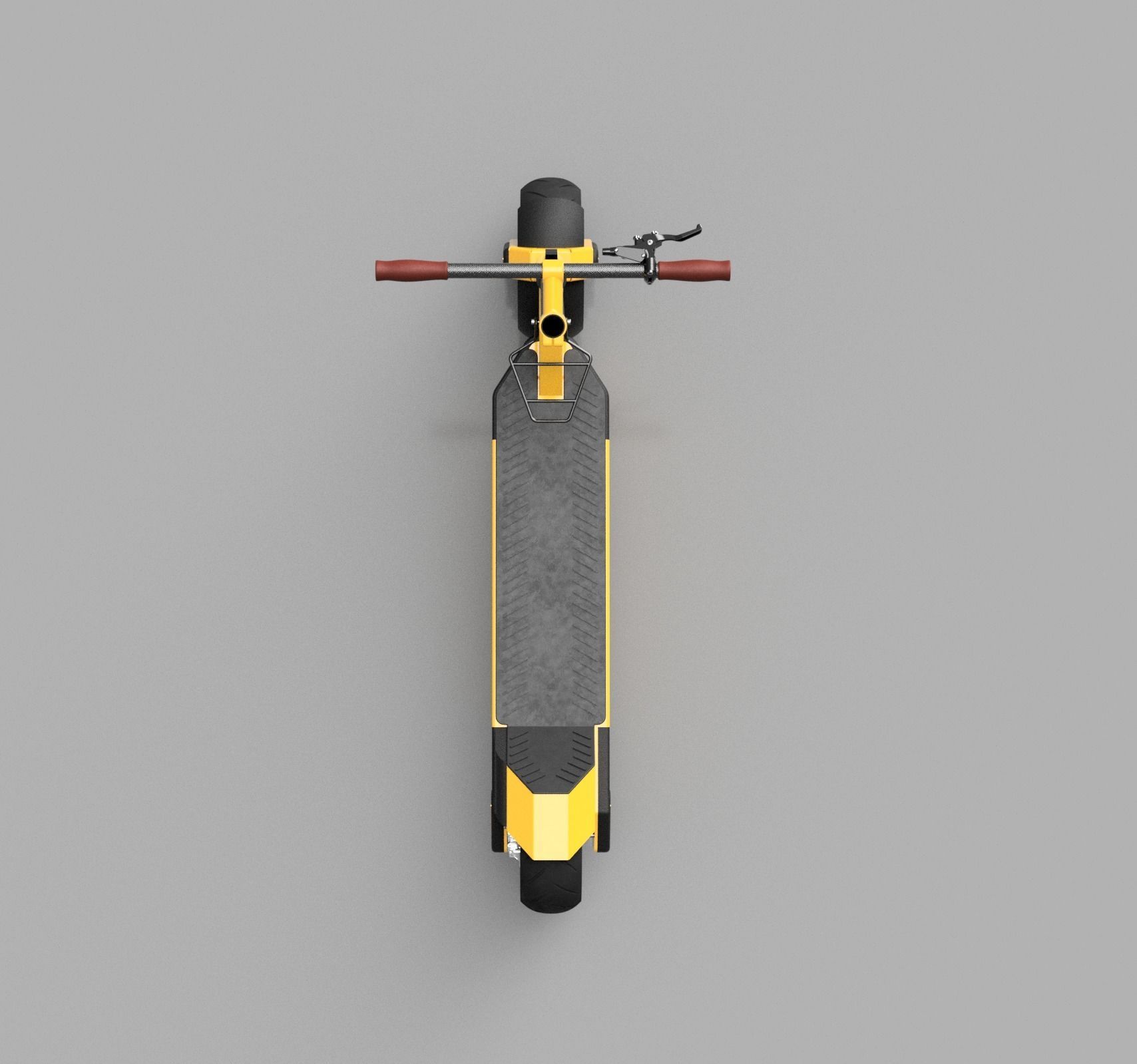 Complete Electric Scooter Project - DIY Manufacturing Kit 3D print model_2