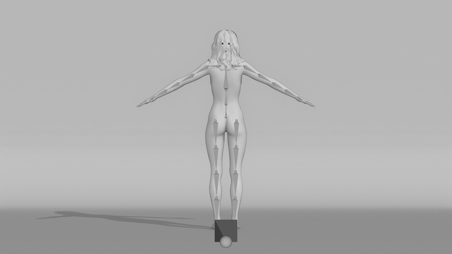 Realistic Female Character - Sassy 3D model_13
