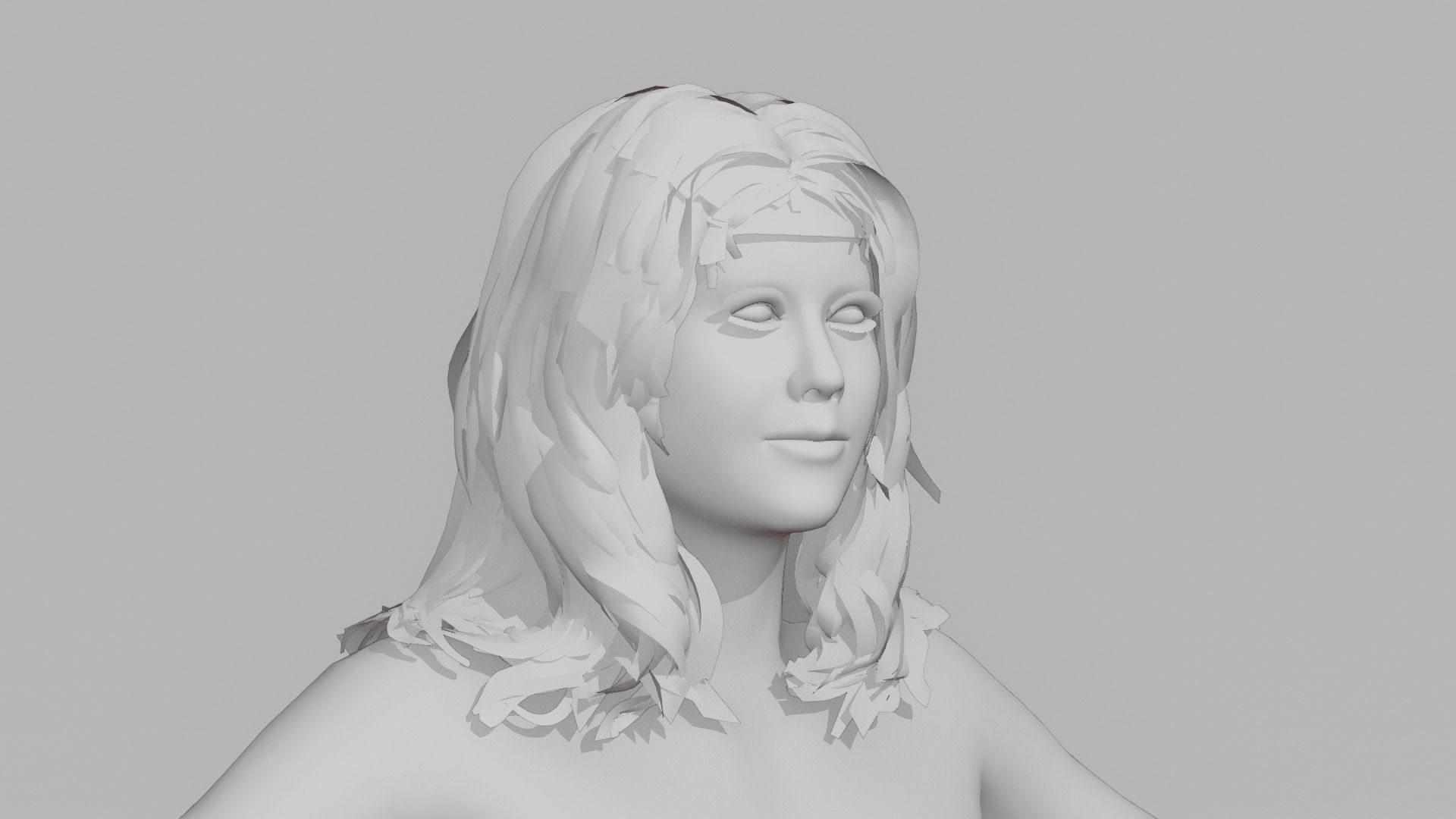 Realistic Female Character - Sassy 3D model_5