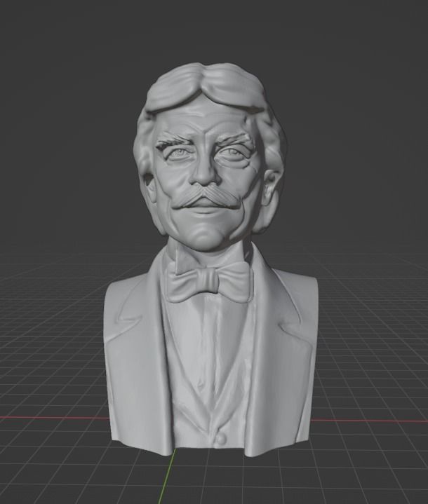 Tom Selleck 3D print model_8
