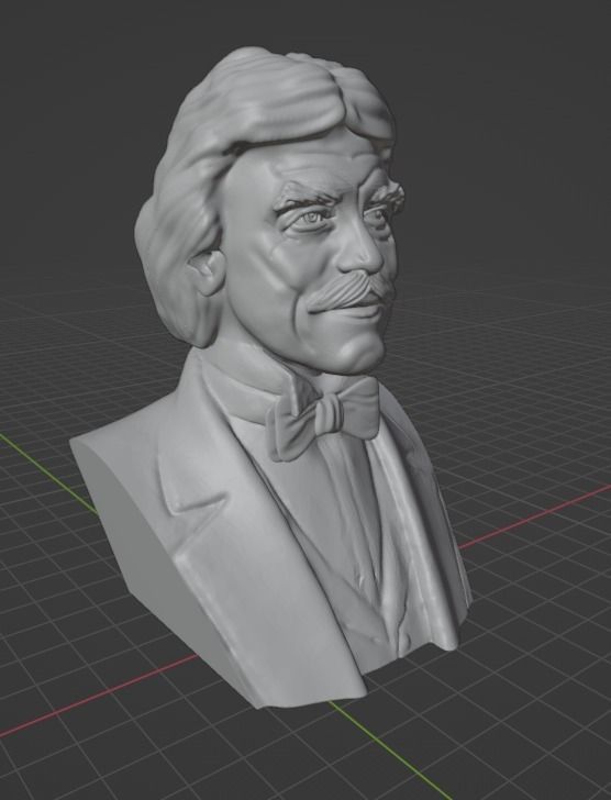 Tom Selleck 3D print model_18
