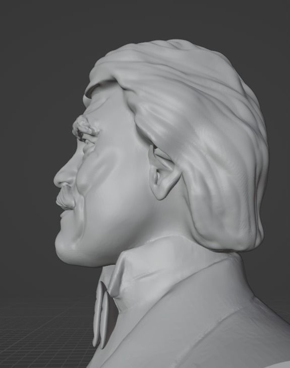 Tom Selleck 3D print model_10