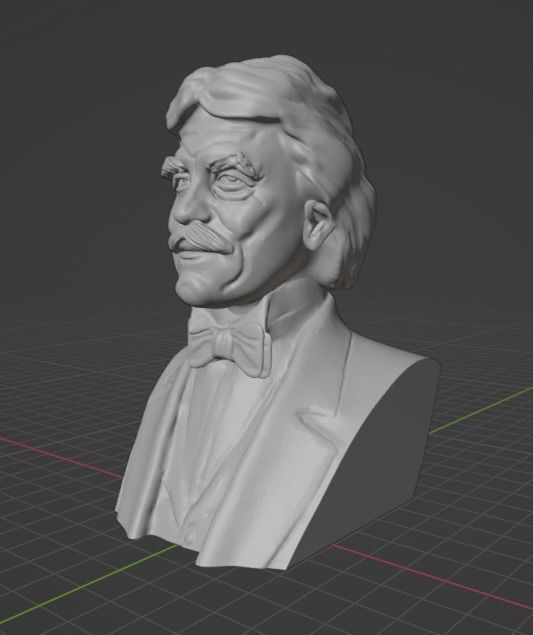Tom Selleck 3D print model_2