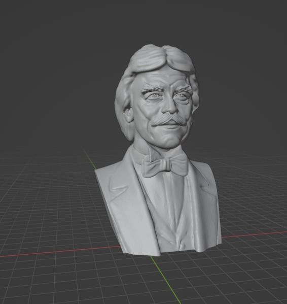 Tom Selleck 3D print model_13