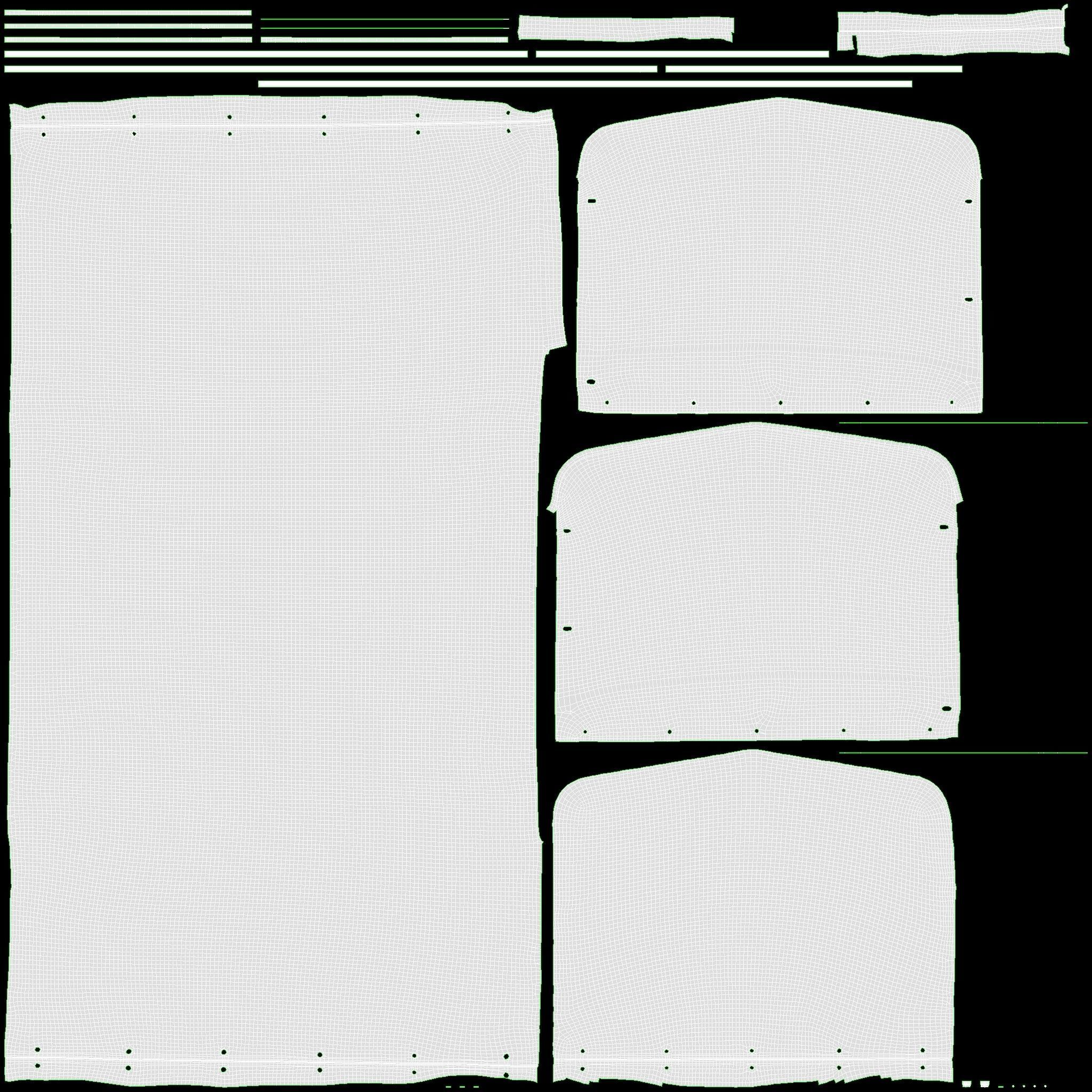 Single axle car trailer with extra walls cover high frame 3D model_26