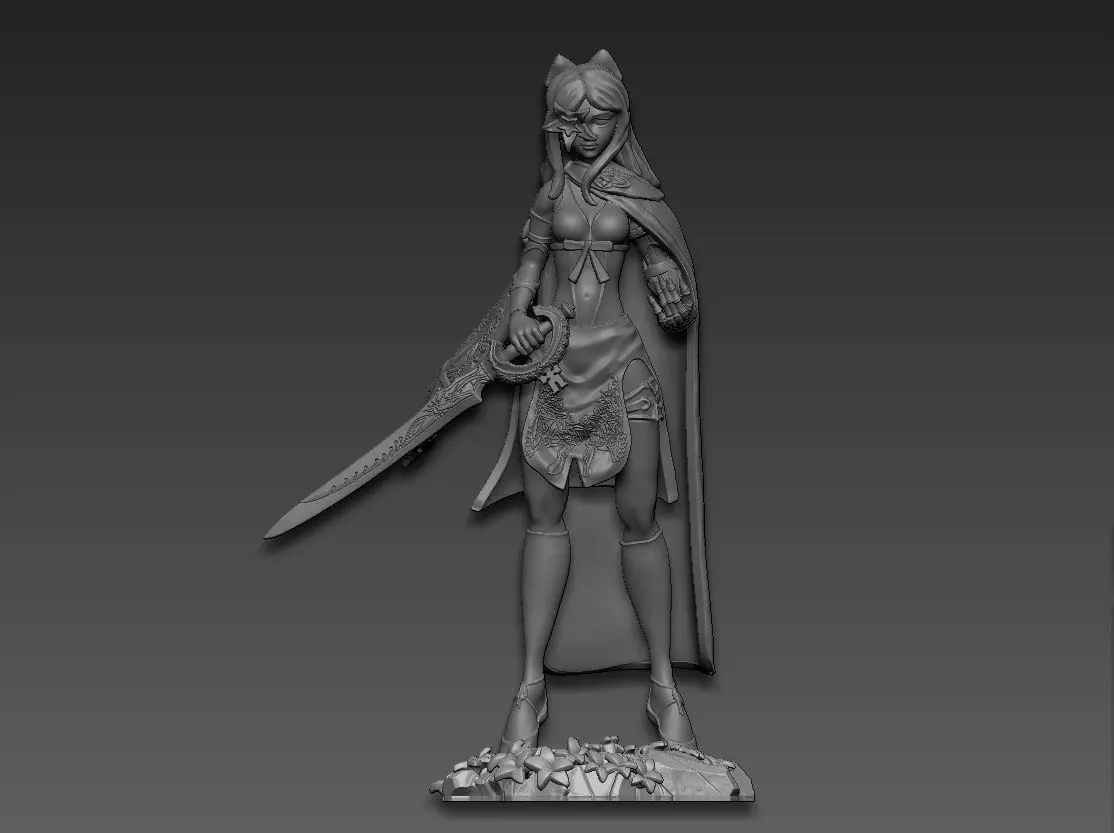 Zero Drakengard 3D print model_0