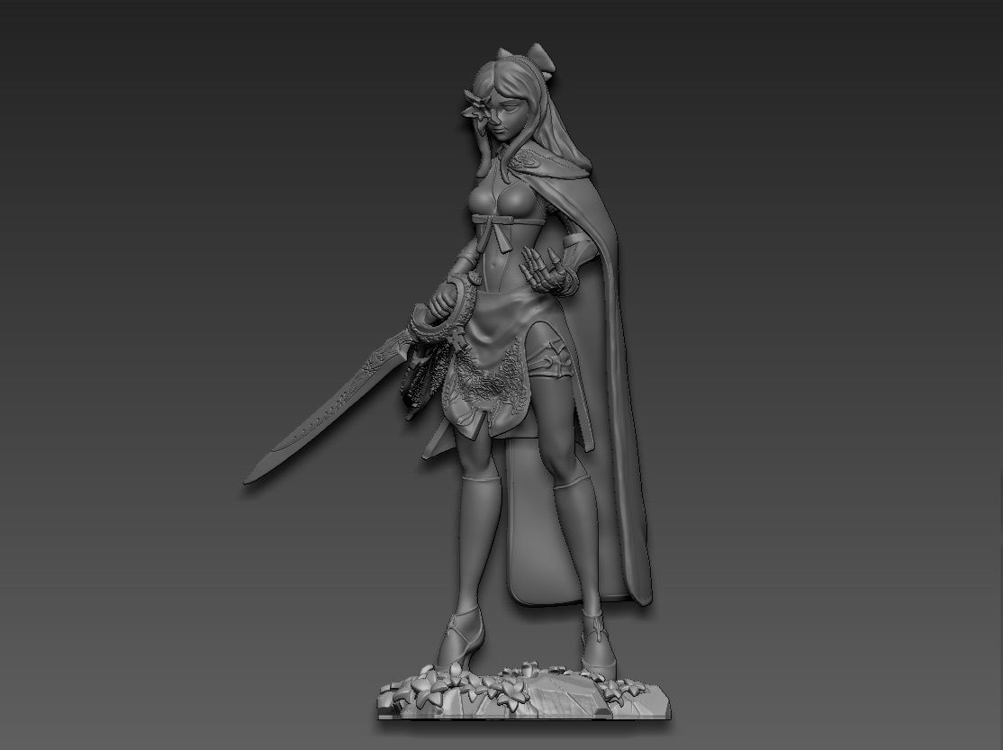 Zero Drakengard 3D print model_1