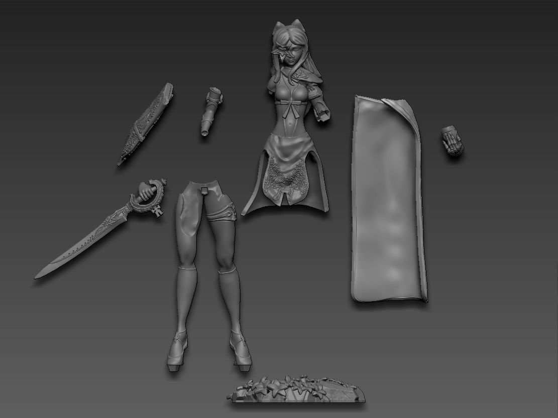 Zero Drakengard 3D print model_19