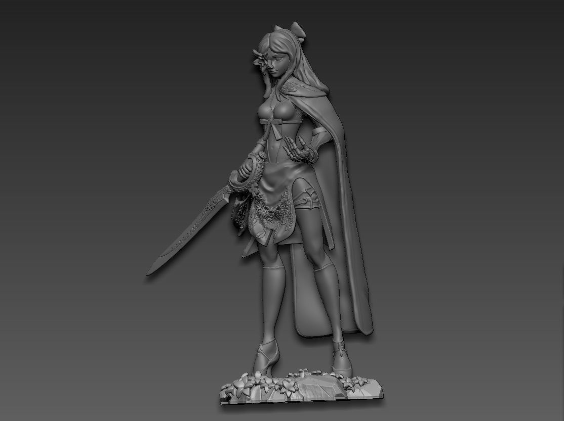 Zero Drakengard 3D print model_13