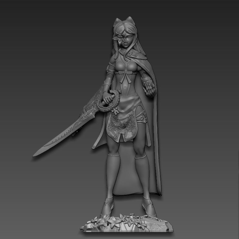 Zero Drakengard 3D print model_18