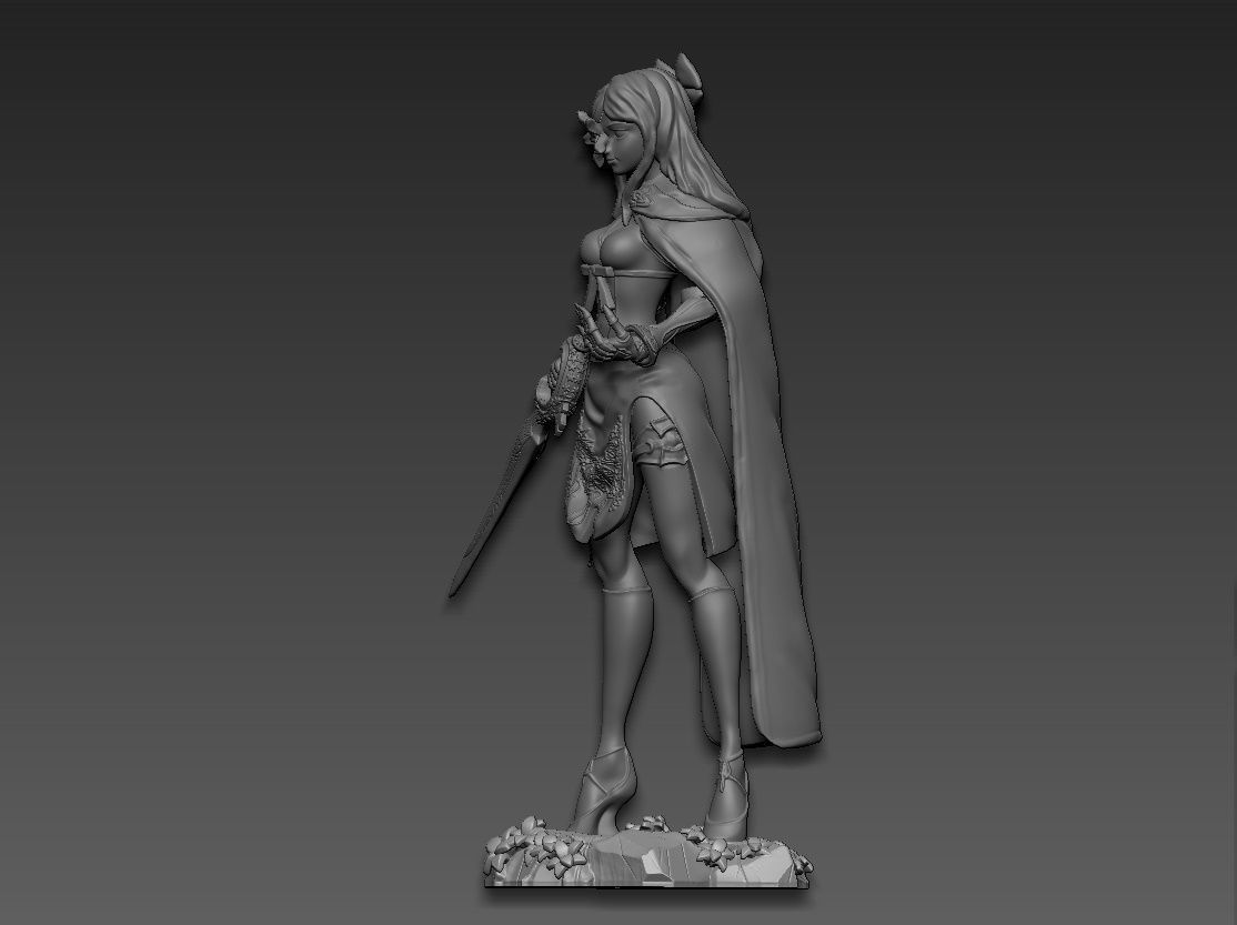 Zero Drakengard 3D print model_2