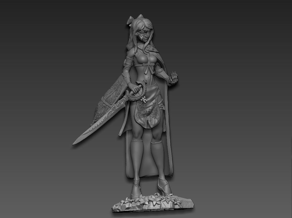 Zero Drakengard 3D print model_11