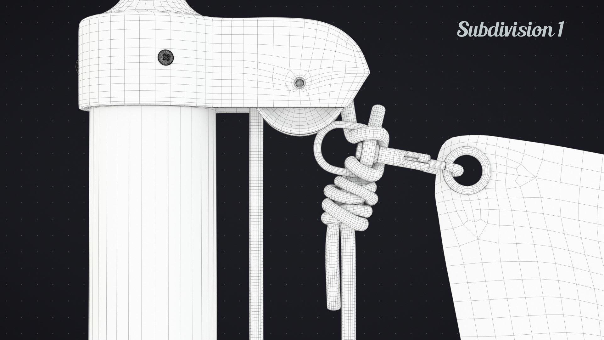 Flag Animated Looped 3D model_20